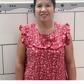 chị kiều giúp việc quán