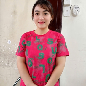 cô ngọc xinh giúp việc nhà