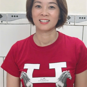 Chị Hương 1978 chăm bé